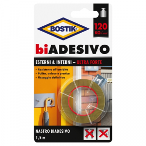 Bostik - Bostik biADESIVO esterni & interni 19mm x 1.5mt
