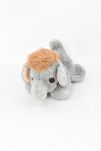 Stuffed Animal Trudi Elefantino Sdraiato With Cresta