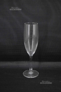 Chalices Glass Fidenza Italy H 21 Cm