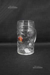 Collectible Mug Beer In Glass Paulaner 1l M