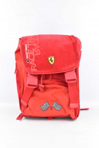 Backpack School New Ferrari Red Race Track