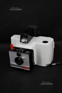 Maschine Fotografisch Polaroid Swinger Modell 20 Weiß Jahrgang