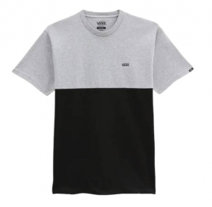 T-Shirt Vans Color Block Grey Black