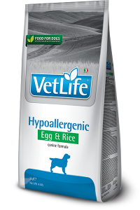 Farmina Vet Life HYPOALLERGENIC egg & rice 2kg dog