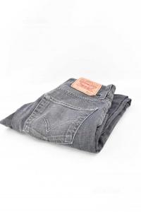Jeans Uomo Levi's Mod.511 Slim W30 L34 Grigio