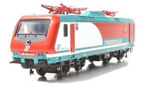 Locomotiva elettrica E464.314 livrea bianca/rossa/verde FS