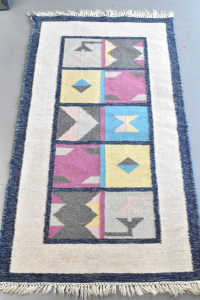 Wool Carpet 130x74 Cm