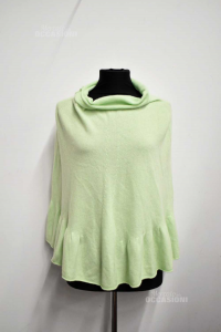 Skirt Woman Annamaria Size.s Green Lime (with Cashmere And Mohair)