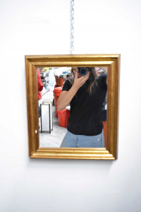 Spiegel Mit Rahmen Golden 38x43 Cm