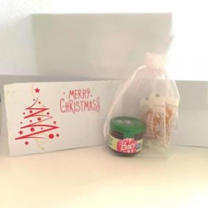 Regalo aziendale Kit Natale Delizie Plus con Biglietto di Auguri Personalizzato