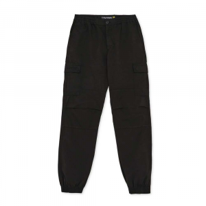IUTER Pantalone Con Tasche Cargo Jogger Black 