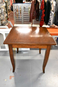 Wooden Table 80x80 Cm H 77 Cm