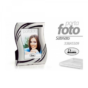 Gicos Porta Foto In Argento Satinato 20x25 Cm Da Arredo Casa