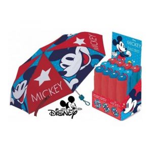 Idea Pioggia Ombrello Pieghevole Topolino Mickey Mouse Bambino Ombrellino