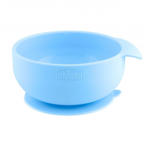 Ciotola in silicone Easy Bowl azzurra