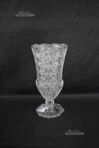 Vase Holder Glass Flowers 27 Cm