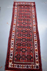Carpet Lane Persian Red Black Frame Chiara 64x200 Cm