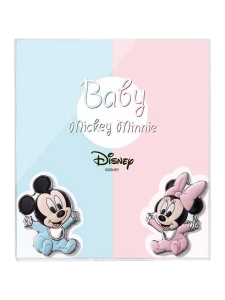 Cornice Disney in plexiglass con Baby Minnie e Mickey Mouse D5764X