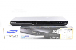 Lettore Dvd Samsung Smart Blu Ray 3d Bd-e6100 Con Istruzioni E Telecomando
