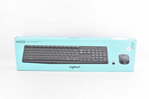 Logitech Mk235 Kombination Tastatur Und Maus Drahtlos