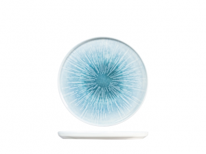 Piatto porcellana Neptune 20cm bianco azzurro