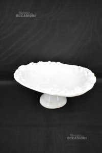 Tasse Keramik-Rückwand Weiß Herzstück 34x26x13 Cm