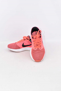 Schuhe Frau Nike Größe 38.5 Rot Fluo Downshifer7