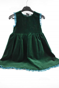 Kleid Bambia Twiddy Grün In Samt 5 Jahre