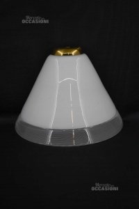 Glass Lamp Of Murano White