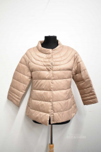 Jacket Woman Eco Friendly Beige New Size .xx L