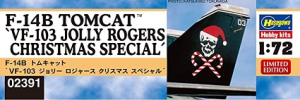1/72  F-14B TOMCAT VF-103 JOLLY ROGERS CHRISTMAS SPECIAL