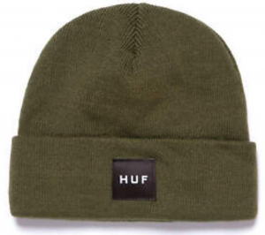 Cappello HUF Box Logo Beanie Olive