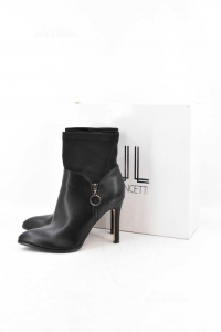 Ankle Boot Woman Lancets Black Size.40 New