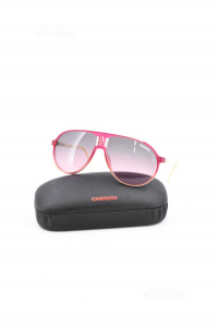 Sunglasses Carrera Pink Uv Protection 84qff 62 12 125 With Case