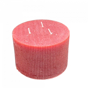 EDG candela dorica cilindrica rossa profumata vaniglia