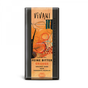 Cioccolato fondente all'arancio Vivani