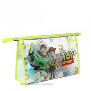 Beauty case da viaggio Toy Story con accessori per bimbi 23x8x15.5 cm - Idee Regalo