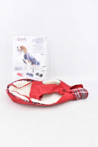 Animals Coat Waterproof For Dogs Lovedì Size.27 Red Removable Cover