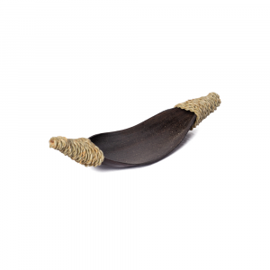 Svuota tasca foglia di cocco con intreccio sea grass