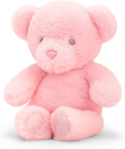 Keel Soft Toys Keeleco 16 cm Baby Bambina Bear  Rosa