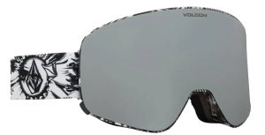 Maschera Snowboard Volcom Goggles Odyssey Op Art Silver Chrome
