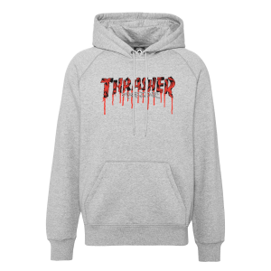 Felpa thrasher con on sale fiamme sulle maniche