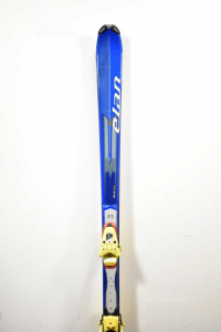 Ski From Adult Elan 610 Blue With Atacchi Yellow 180 Cm