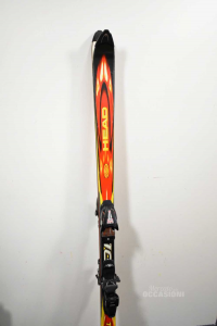 Ski From Adult Head Radial 160 Cm Red And Yellow