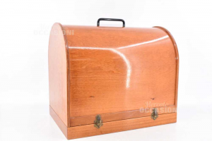 Wooden Box Car Case From Cucire 38x33x26 Cm