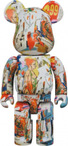 Bearbrick Maticon Toy Andy Warhol x Jean-Micheal Basquiat #4 400