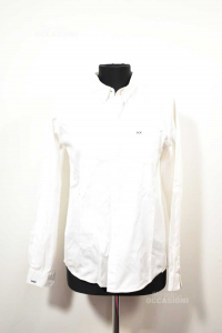 Shirt Boy Sun 68 White Cotton Size.16 Years