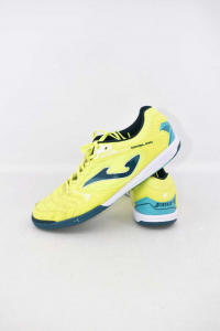 Shoes Man From Soccer Joma Yellow Light Blue Size 44