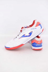 Shoes Man Joma From Soccer White Blue Pink Size 46