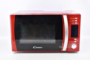 Microwave Oven Candy Red With Grill 700 W (missing By Piedino)